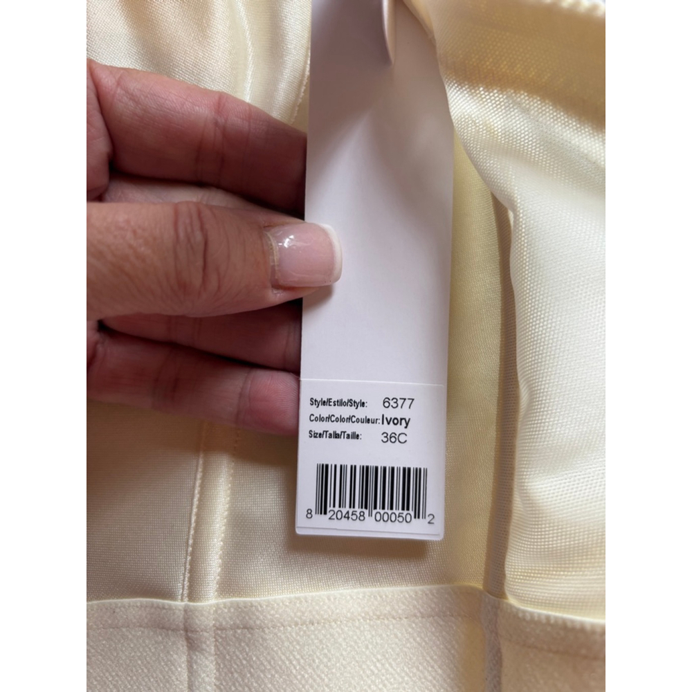 NWT Dominique Strapless Whole Body w/Low Back Bra - Size 36C Ivory - Picture 4 of 5